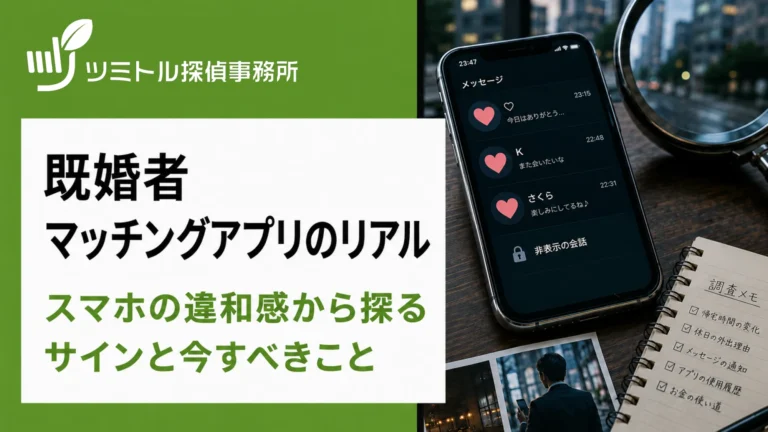 旦那のスマホに違和感…？急増する「既婚者マッチングアプリ」のリアルと、今あなたがすべきこと